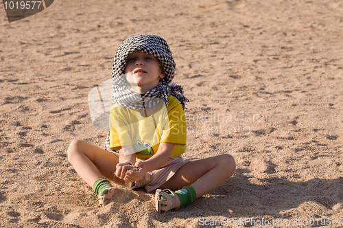 Image of funny little bedouin