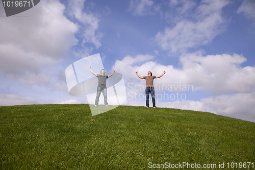 Image of Teenager in the park