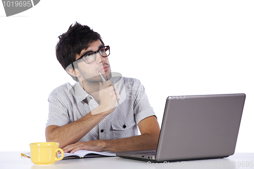 Image of Young modern student