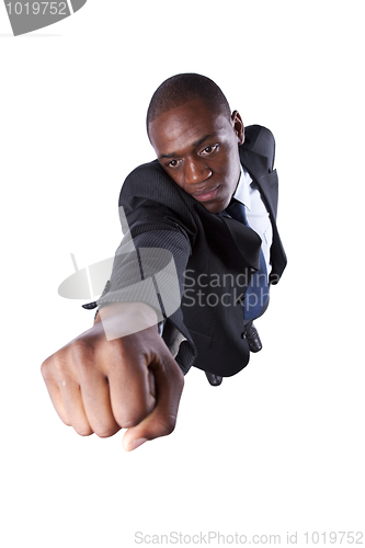 Image of Powerful african businessman