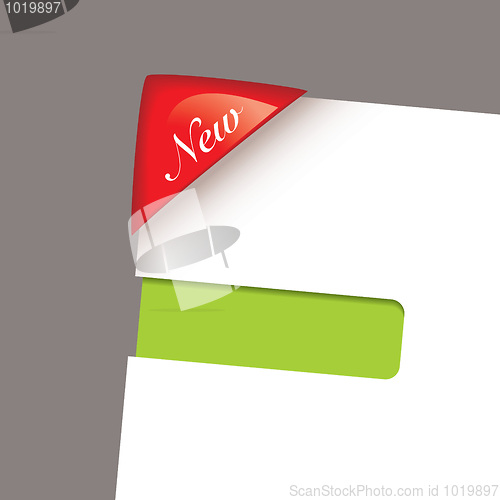 Image of paper corner slot green