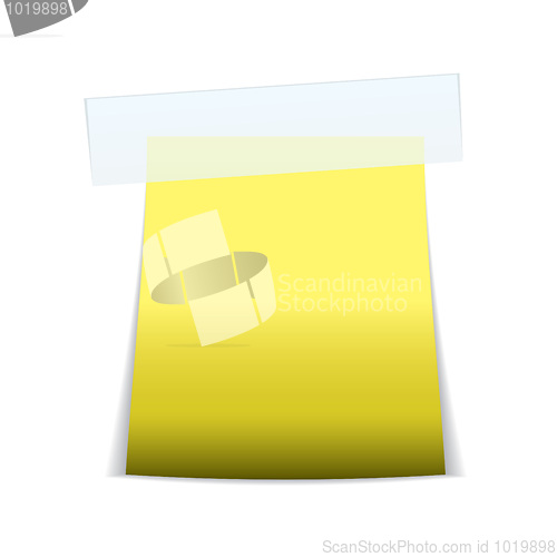 Image of label tag icon yellow