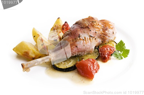 Image of Roasted rabbit