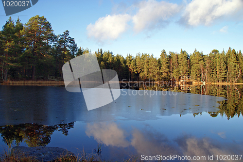 Image of Blue Winter Lake