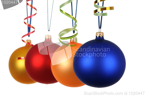 Image of christmas decorations