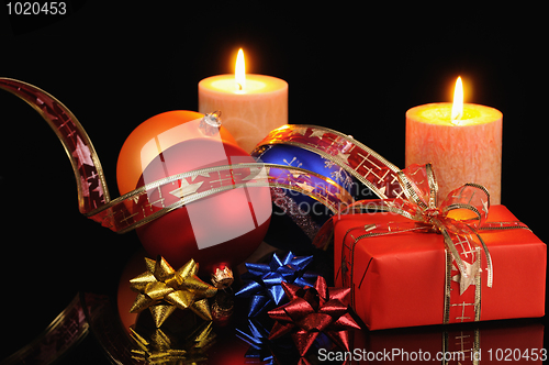 Image of christmas decorations