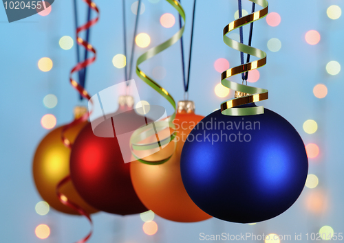 Image of christmas decorations