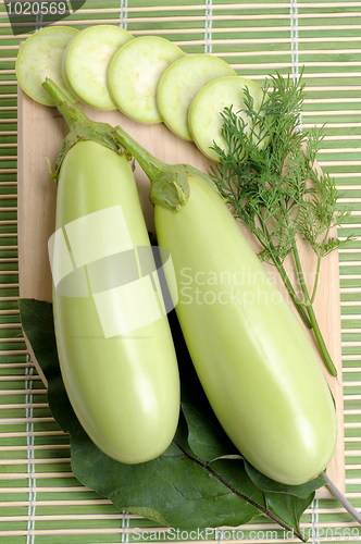 Image of Eggplants.