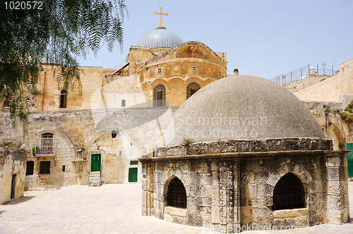 Image of On the roof of the Church of the Holy Sepulchre 