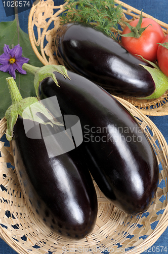 Image of Eggplants.