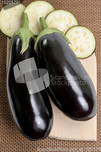 Image of Eggplants.