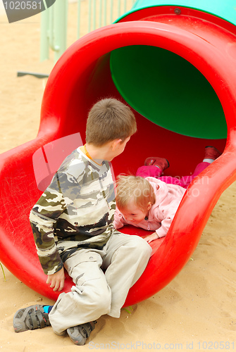 Image of Children on the playground