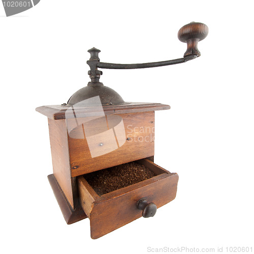 Image of Old coffee grinder 