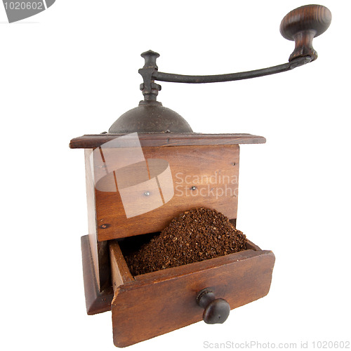 Image of Traditional coffee grinder