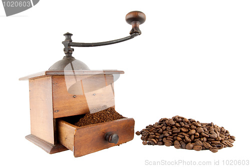 Image of Rustic coffee grinder