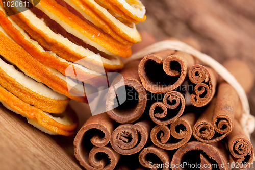 Image of Cinnamon and dried Orange