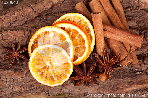 Image of Orange with Cinnamon and Anise