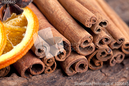 Image of Orange with Cinnamon and Anise