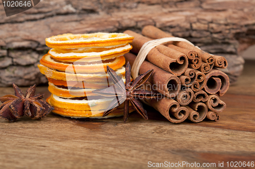 Image of Orange with Cinnamon and Anise