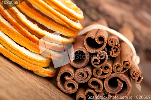 Image of Cinnamon and dried Orange