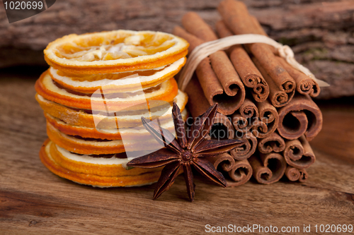 Image of Orange with Cinnamon and Anise