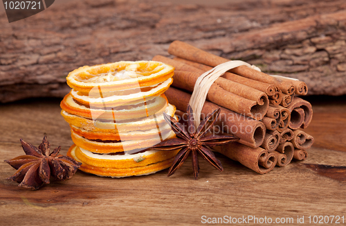 Image of Orange with Cinnamon and Anise