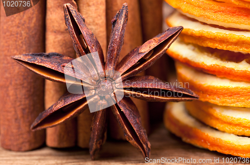 Image of Orange with Cinnamon and Anise