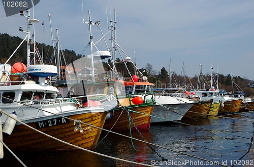 Image of Fishing boats IV