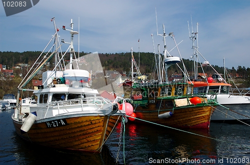 Image of Fishing boats III