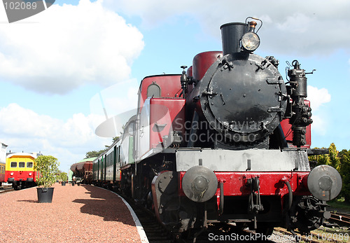 Image of steam train