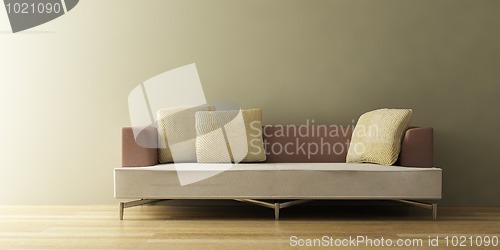 Image of the modern sofa 3D