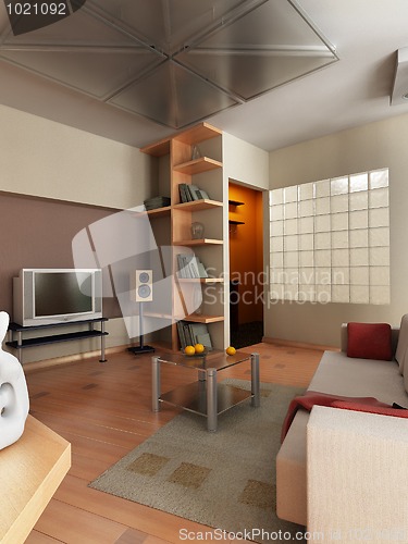 Image of 3D render interior