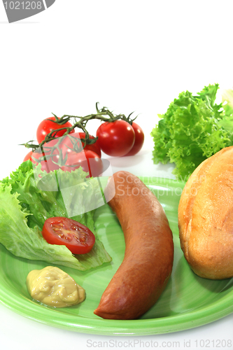 Image of Frankfurter sausage