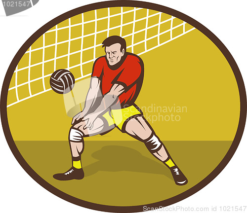 Image of Volleyball player