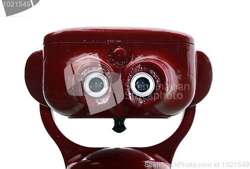 Image of Red tourist binocular