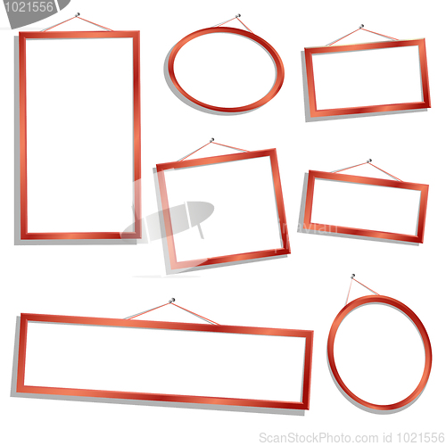 Image of wooden frames