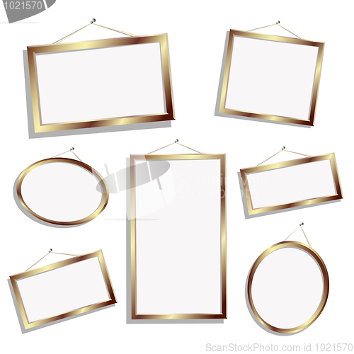 Image of empty frames