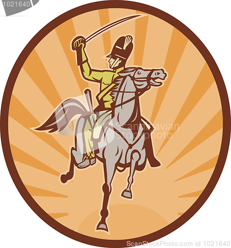 Image of Hussar light  horseman