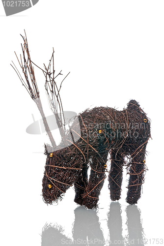 Image of Moose christmas decor