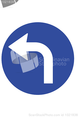 Image of Left turn only