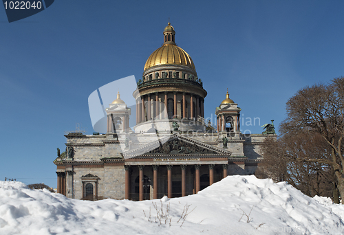 Image of St. Isaak cathedral. St.Petersburg, Russia