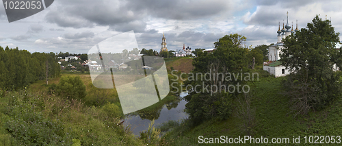 Image of The best view of Suzdal.Russia. XXXL detailed panorama