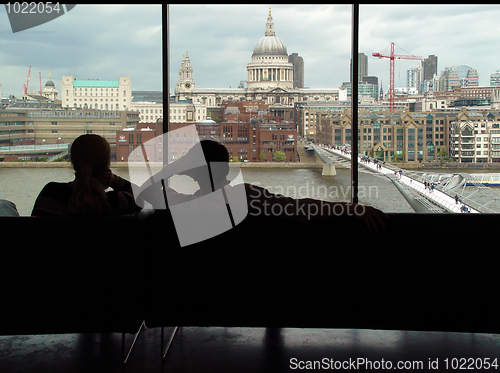 Image of watching at city