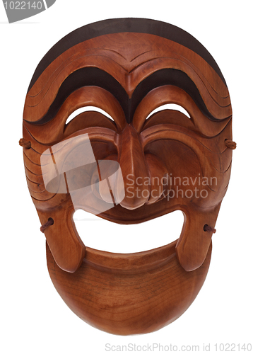 Image of Korean wooden mask