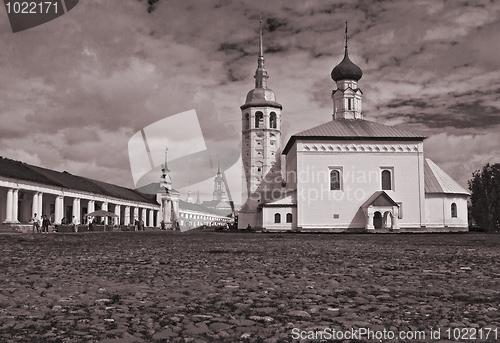 Image of Old trade square in Suzdal