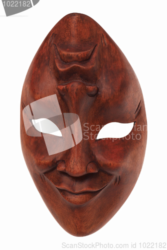 Image of Greek wooden mask