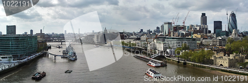 Image of London Panorama from Tower bridge