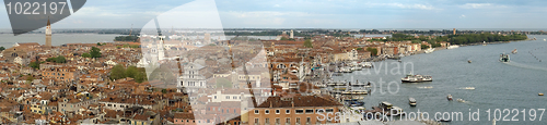 Image of Venice from San Merco tower