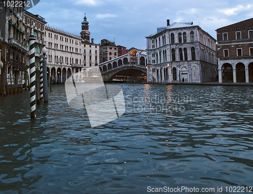 Image of Water colour of Venice' canals