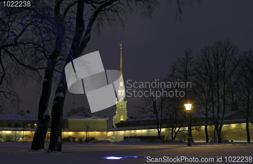 Image of The Peter and Paul fort and Cathedral.